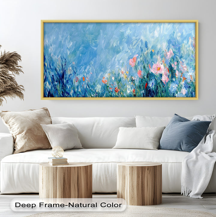 Abstract Floral - Impressionist Oil Painting