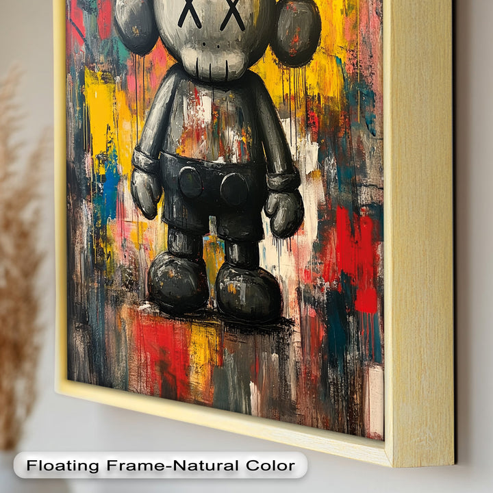 Urban Grit – KAWS Companion Oil Painting