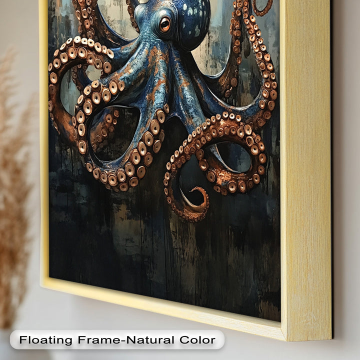 Deep Sea Octopus - Animal Oil Painting