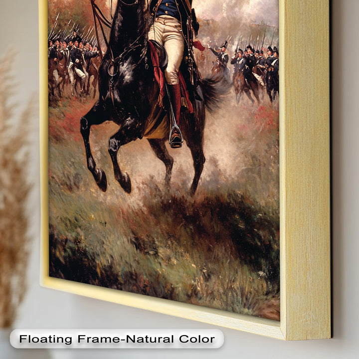Ride of the Republic – Patriotic Commander Oil Painting
