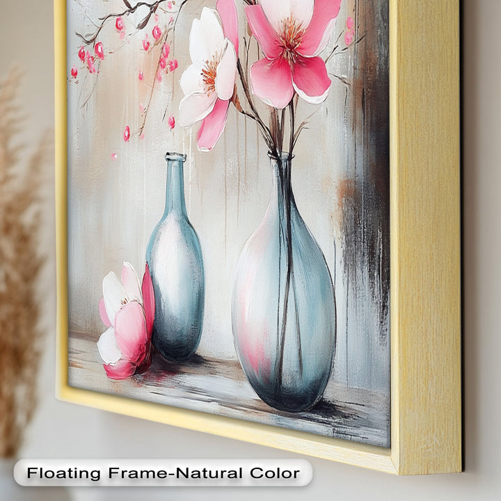 Soft Pink Magnolia - Flower Oil Painting
