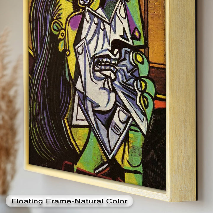 Weeping Woman in Crimson Hat – Picasso Oil Painting