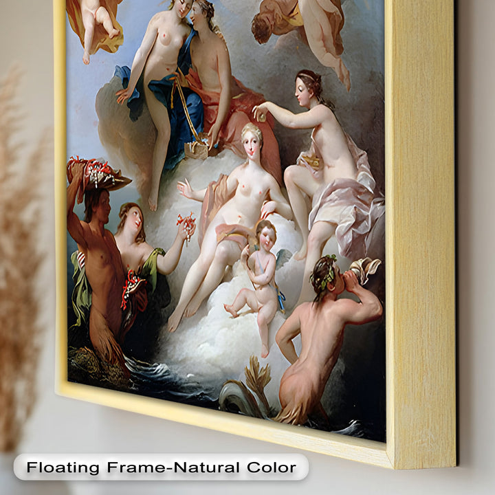 Triumph of Venus – Mythological Renaissance Nude Oil Painting