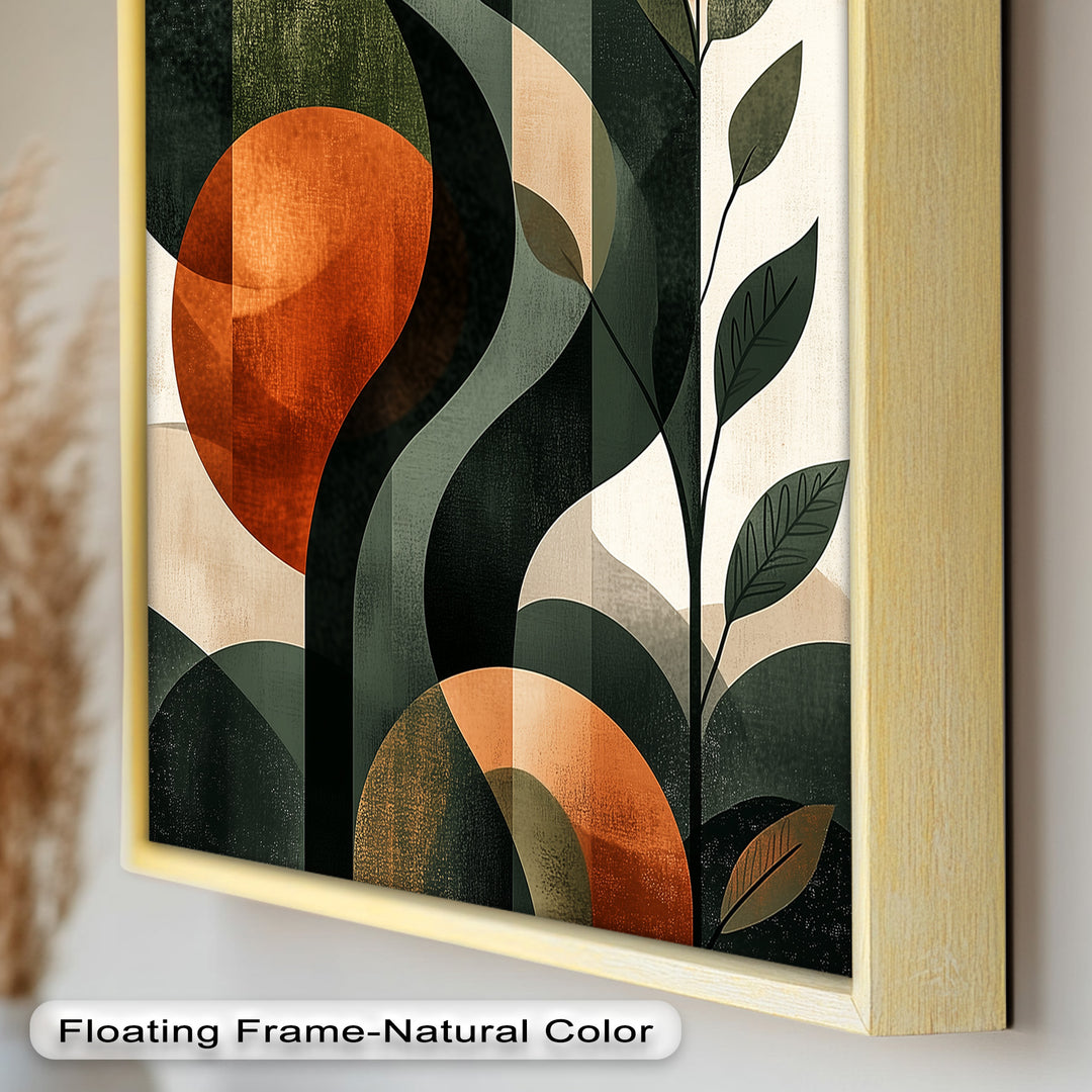 Twilight Grove – Abstract Botanical Oil Painting