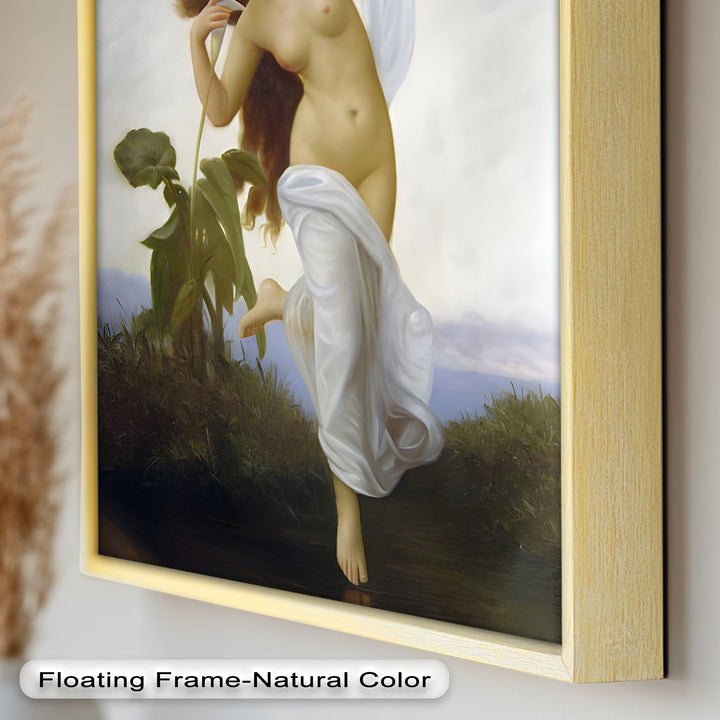 Whispers of the Wind – Classical Nude Goddess Renaissance Oil Painting