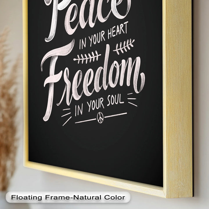 Peace and Freedom Wall Art – Oil Painting - MyPhotoStation