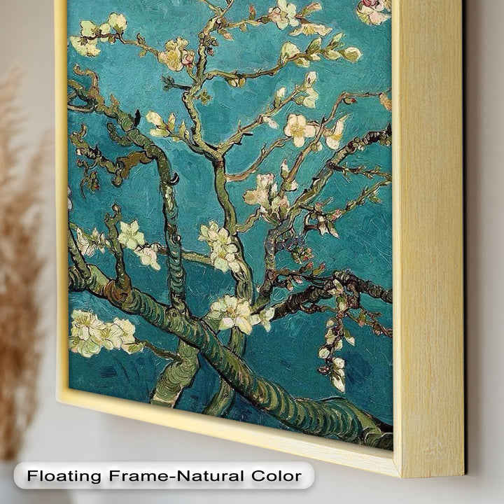 Spring Reverie – Blooming Almond Branches Flower Oil Painting