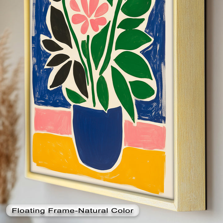 Vibrant Vase Composition – Modern Fauvist Oil Painting