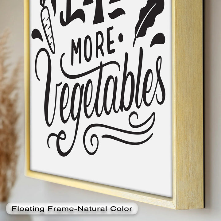 Eat More Vegetables – Modern Oil Painting - MyPhotoStation