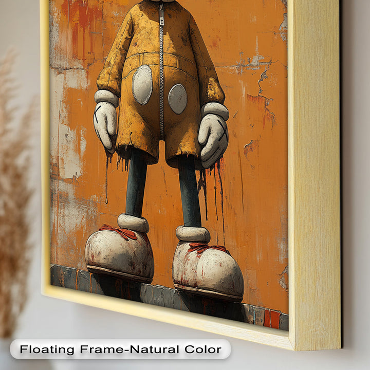 Rust Rebellion – KAWS Begleitölgemälde
