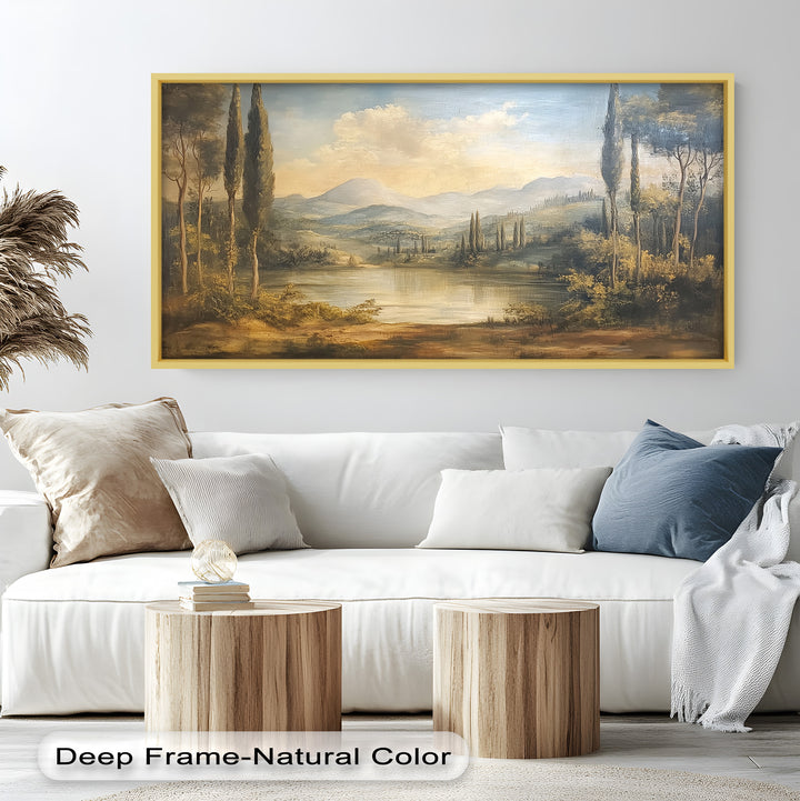 Italian Countryside - Tuscan Landscape Oil Painting