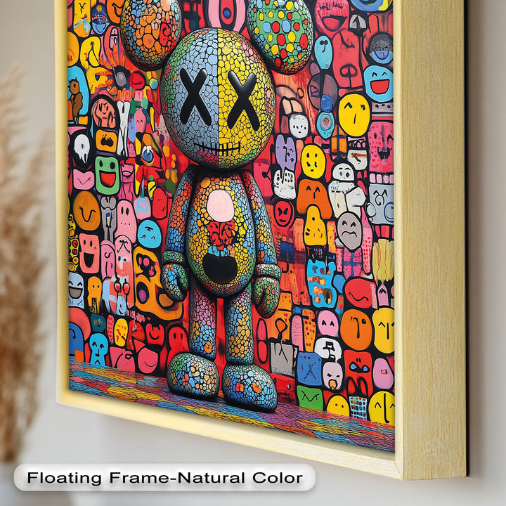 Mosaic Madness – KAWS Oil Painting