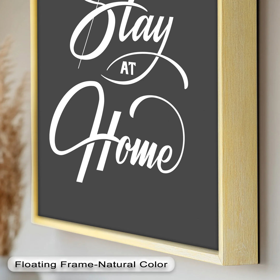 Stay at Home – Modern Oil Painting - MyPhotoStation