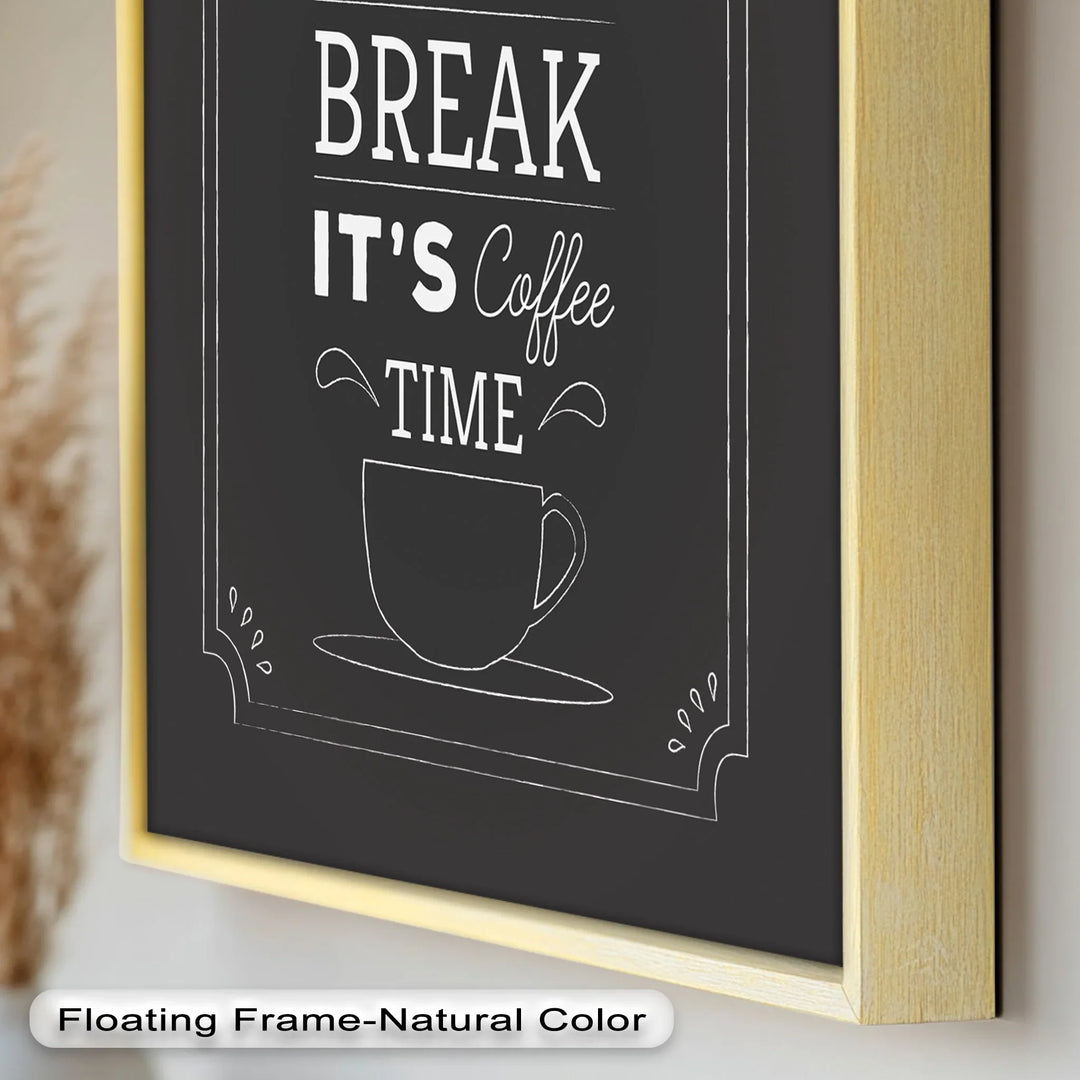 Take a Break – Coffee Time Oil Painting - MyPhotoStation