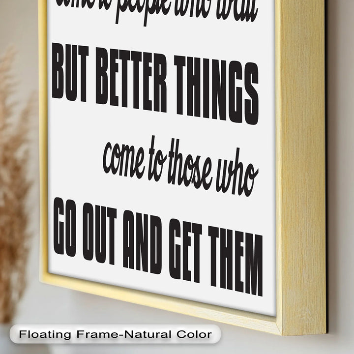 Good Things Come to People Who Wait – Oil Painting - MyPhotoStation