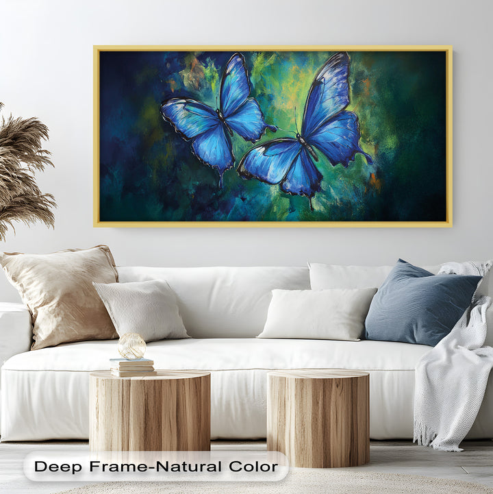 Dance of the Blues – Animal Oil Painting