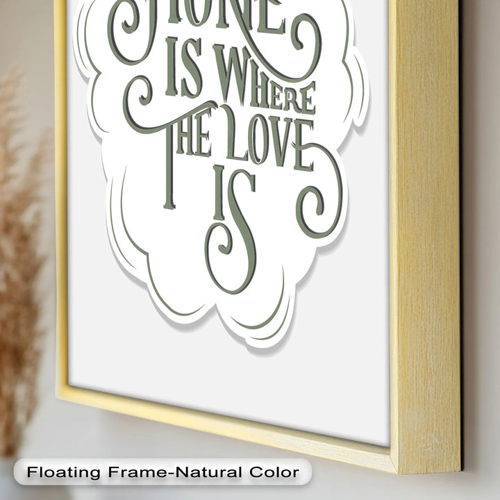 Home Is Where the Love Is – Oil Painting - MyPhotoStation