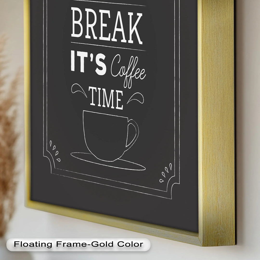 Take a Break – Coffee Time Oil Painting - MyPhotoStation
