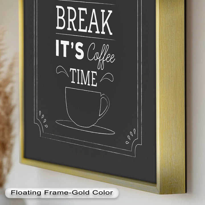 Take a Break – Coffee Time Oil Painting - MyPhotoStation