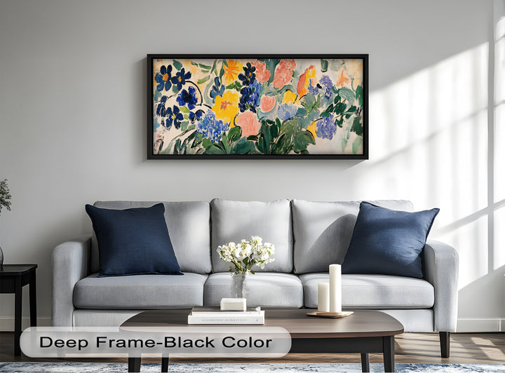 Fauvist Floral Explosion – Colorful Expressionist Oil Painting