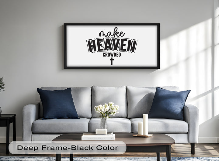 Make Heaven Crowded – Christliches Ölgemälde