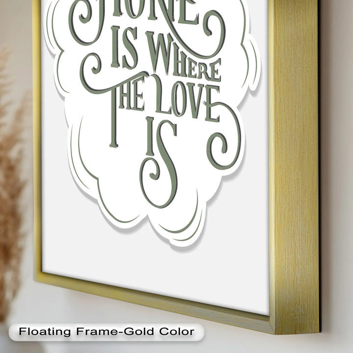 Home Is Where the Love Is – Oil Painting - MyPhotoStation