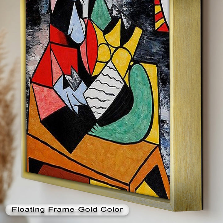 Embrace in Color – Picasso Oil Painting