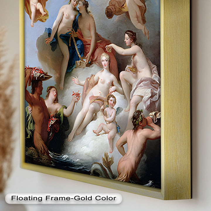 Triumph of Venus – Mythological Renaissance Nude Oil Painting