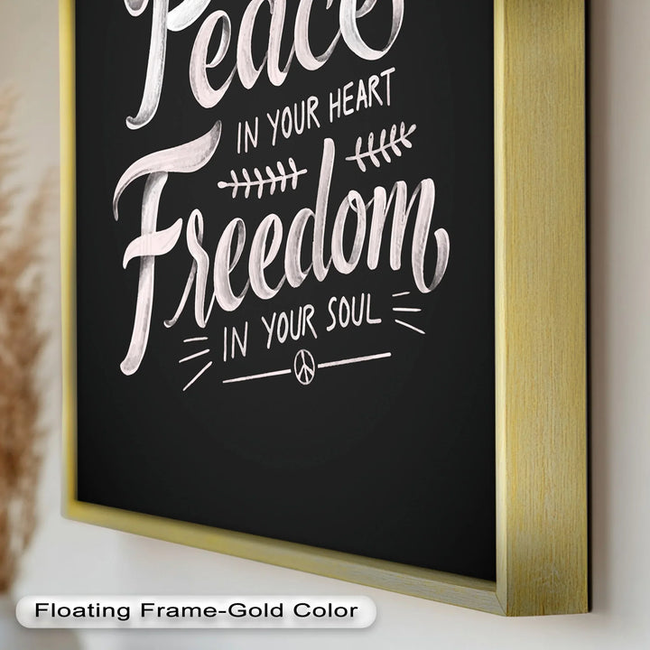Peace and Freedom Wall Art – Oil Painting - MyPhotoStation