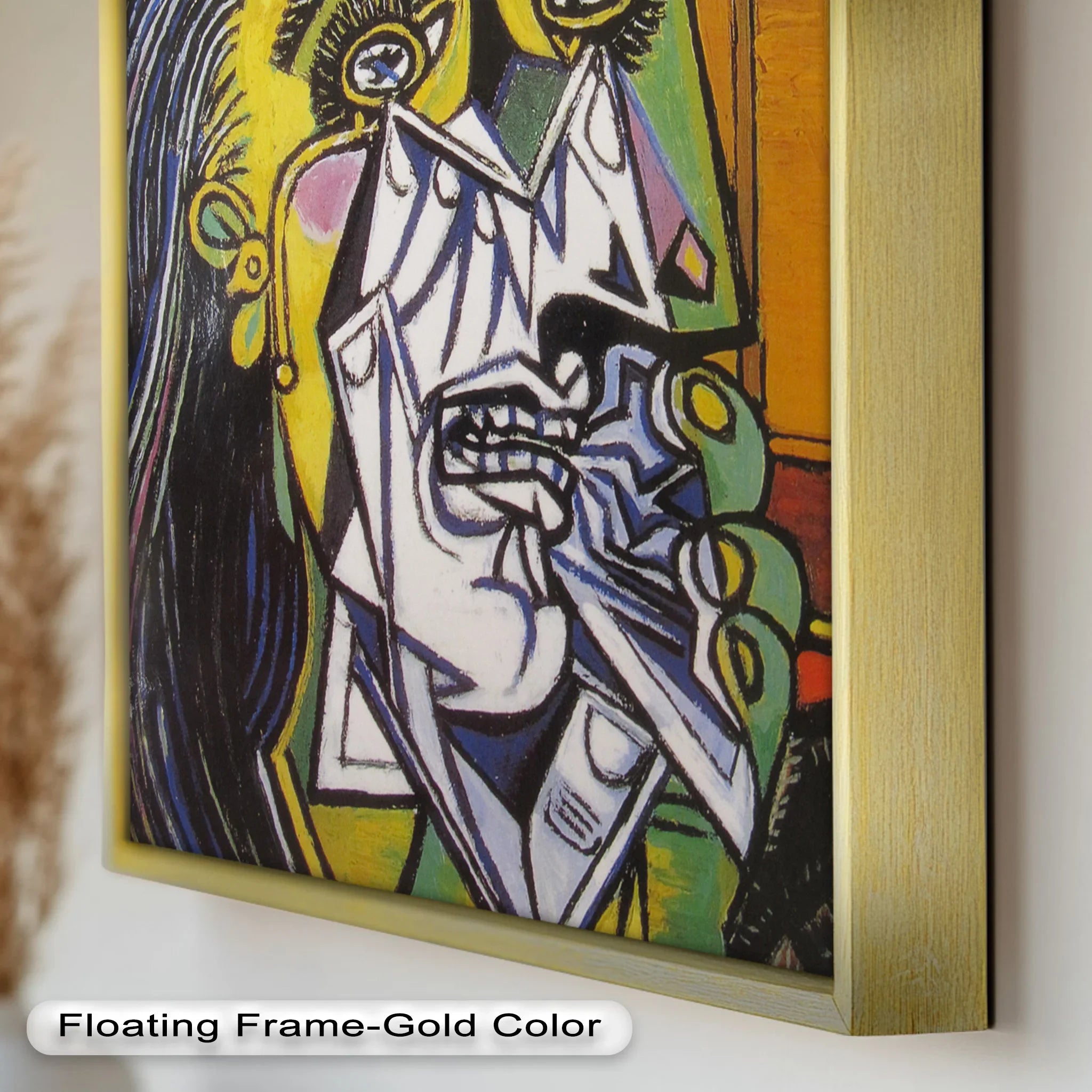 Expressive Woman in Anguish – Picasso Oil Painting – MyPhotoStation