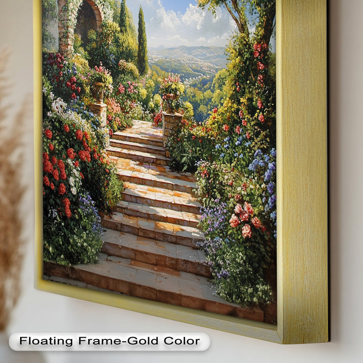 Garden of Eternal Bloom – Renaissance Oil Painting