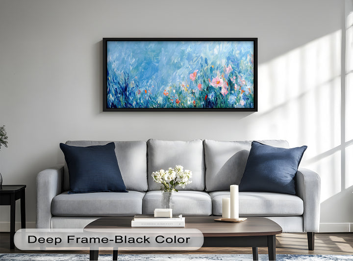 Abstract Floral - Impressionist Oil Painting
