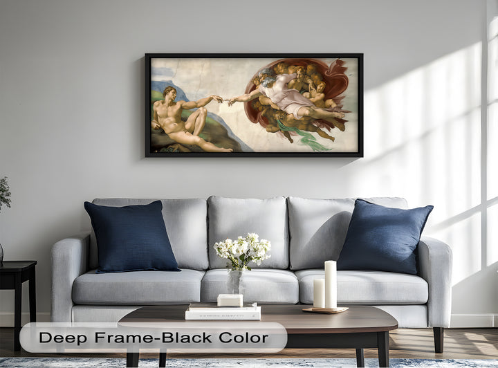 The Creation of Adam - Classicism Oil Painting