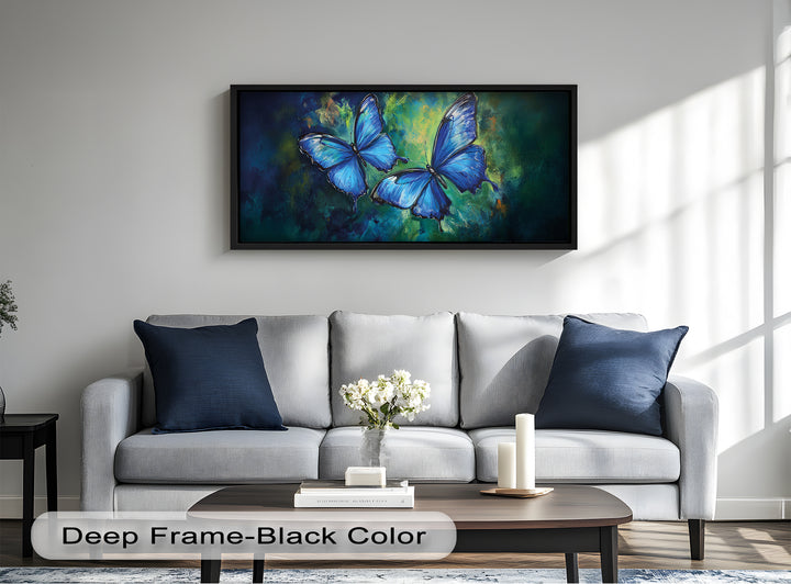 Dance of the Blues – Animal Oil Painting