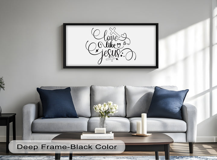 Love Like Jesus – Christian Oil Painting
