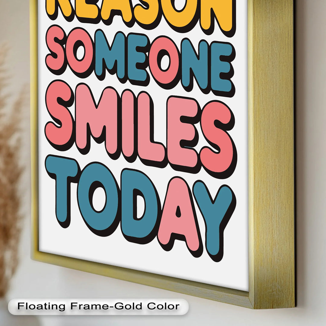 Be the Reason Someone Smiles – Oil Painting - MyPhotoStation