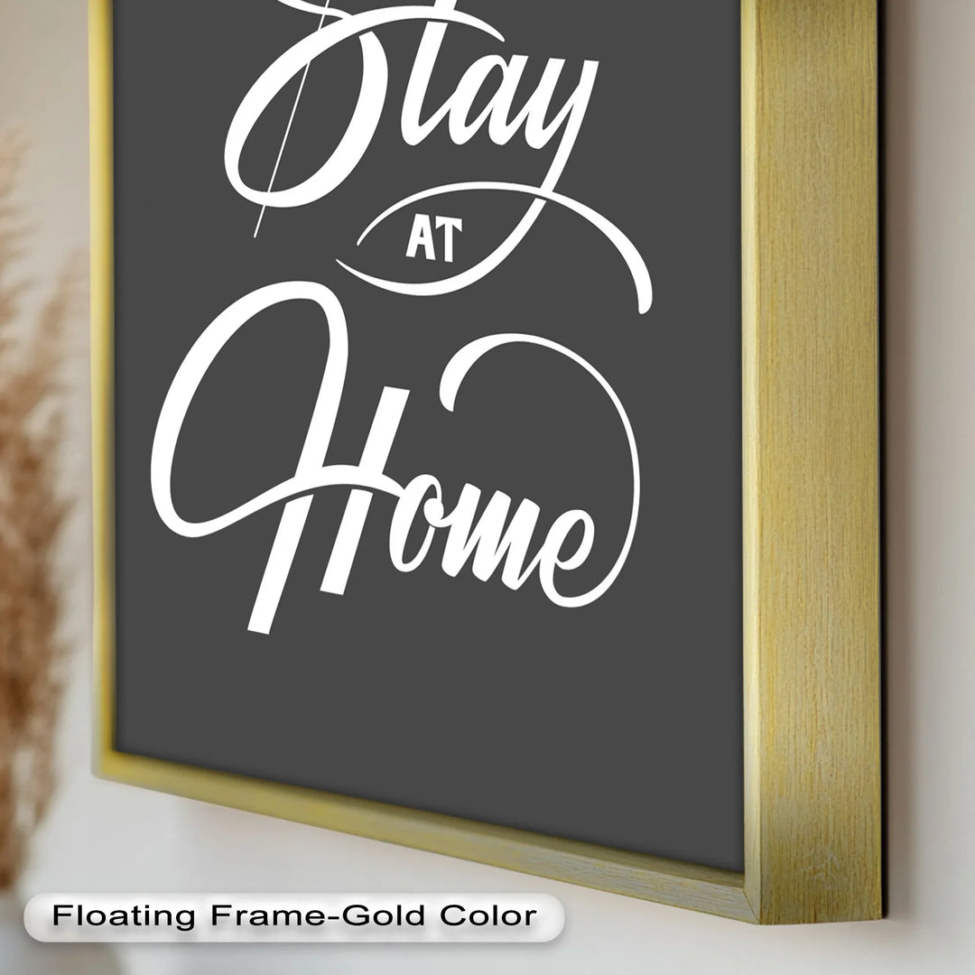 Stay at Home – Modern Oil Painting - MyPhotoStation