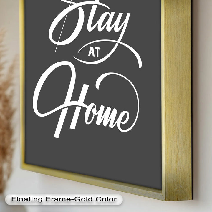 Stay at Home – Modern Oil Painting - MyPhotoStation