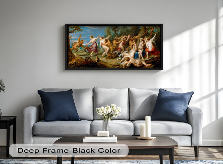 The Ravishing of the Maenads – Mythological Oil Painting