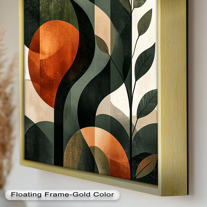 Twilight Grove – Abstract Botanical Oil Painting