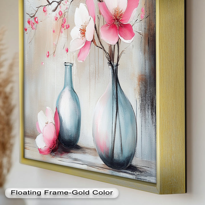 Soft Pink Magnolia - Flower Oil Painting