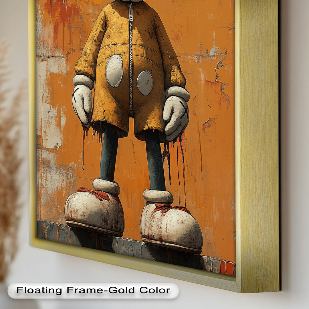 Rust Rebellion – KAWS Begleitölgemälde