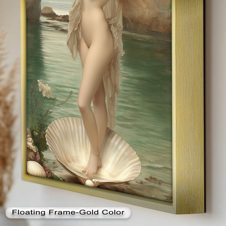 Birth of Grace – Renaissance-Inspired Venus Oil Painting