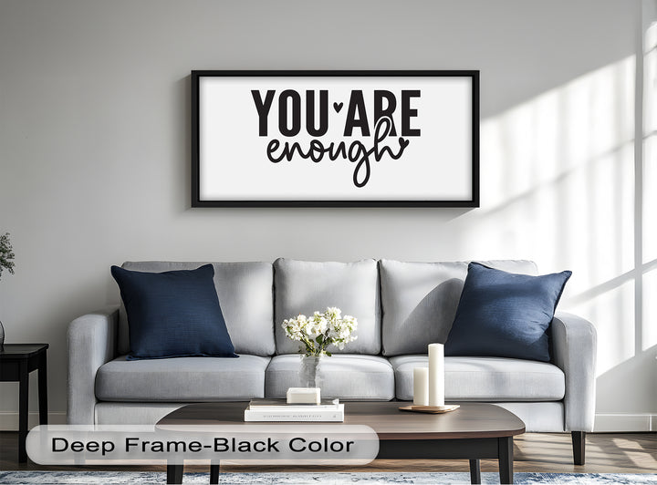 You Are Enough – Modern Oil Painting