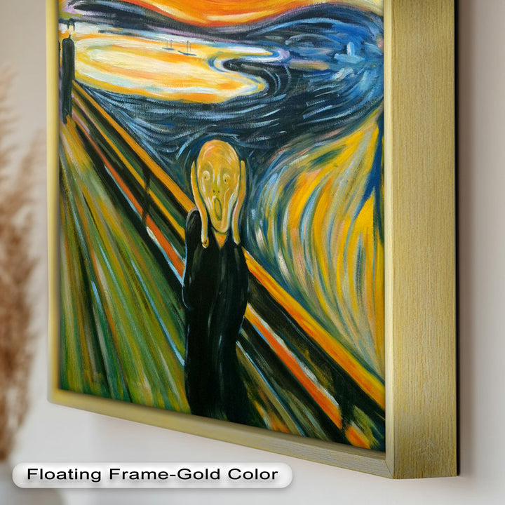 Echo of the Void – Expressionist Angst Picasso Oil Painting