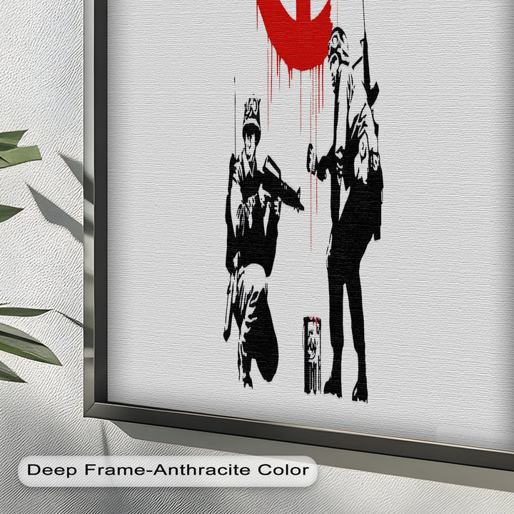 Peace Spray – Banksy Oil Painting