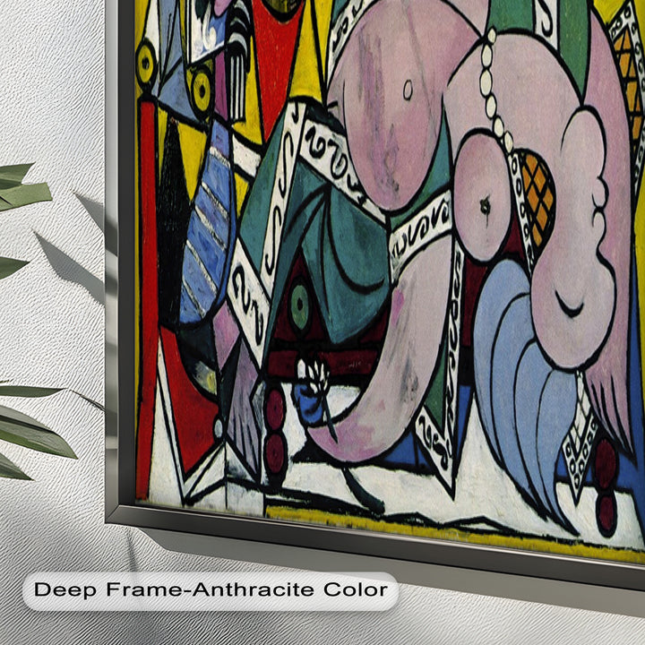 Reclining Muse – Cubist Expression of Sensuality Picasso Oil Painting