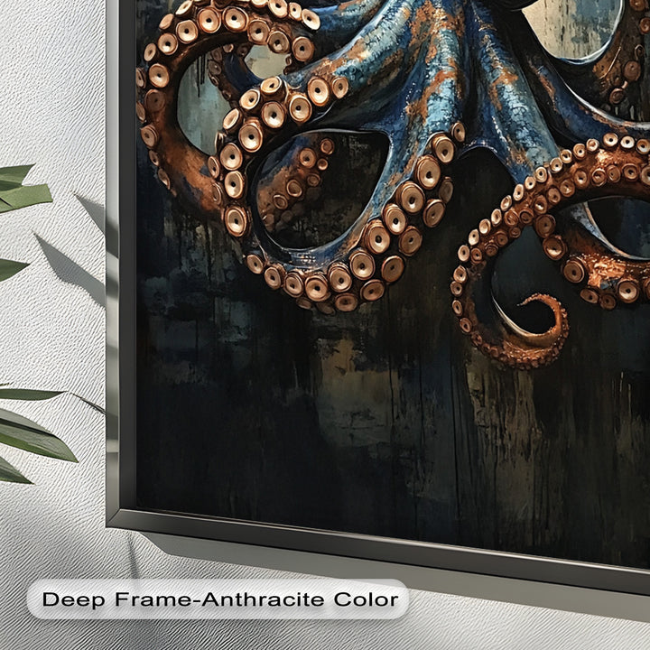 Deep Sea Octopus - Animal Oil Painting