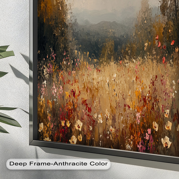 Classic Wildflower Art – Timeless Floral Oil Painting