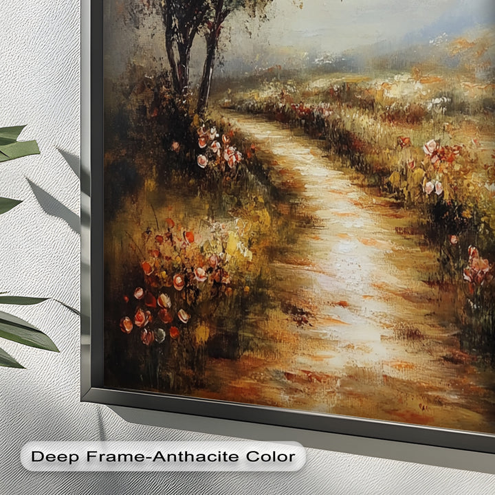 Winding Path Landscape - Impressionism Oil Painting
